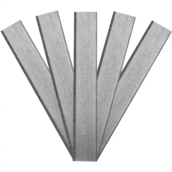 STANLEY vara-höylänterät RB10- ja RB5-höyliin, suora terä, 10 kpl:n pakkaus, SK5-teräs, 44 mm leveys