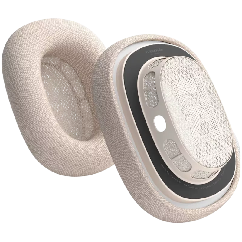 VONMÄHLEN korvatyynyt AirPods Maxille, Champagne