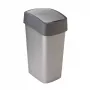 CURVER Flip Bin 45L jäteastia hopea/harmaa
