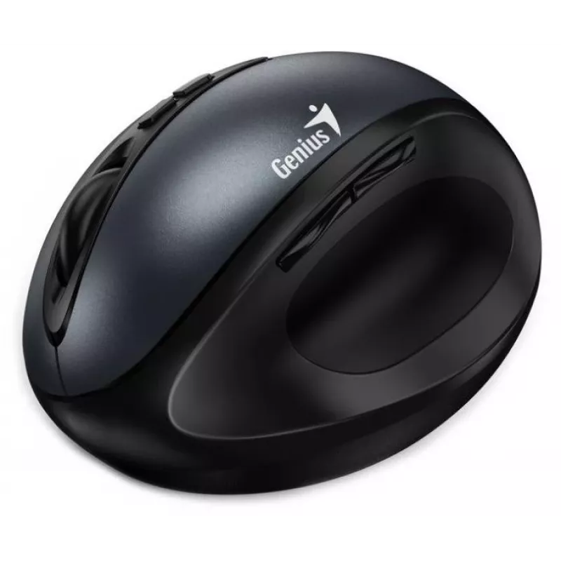 Genius Ergo 8300S langaton hiiri, 1600 DPI, musta/harmaa