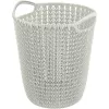 CURVER Knit paperikori 7L valkoinen 23x24x27cm