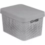 Curver Infinity Recycled 17L säilytyslaatikko 36x27x22cm harmaa