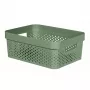 CURVER Infinity Recycled -laatikko 11L 36x27x14cm vihreä