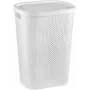 CURVER Infinity Recycled 60L pyykkikori 44x35x60 cm valkoinen