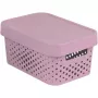 CURVER Infinity Recycled 4,5L pinkki säilytyslaatikko 27x19x12cm