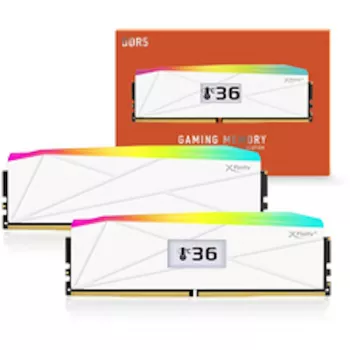V-Color Manta XFinity+ aRGB DDR5-6000 RAM, CL28, XMP/EXPO - 32 GB Dual-Kit, valkoinen