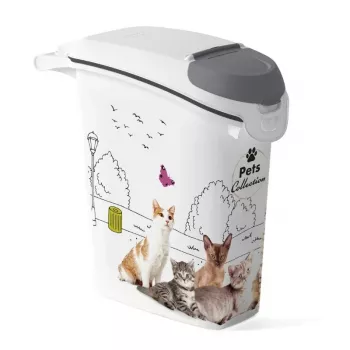 CURVER Pets Life koiran ja kissan ruoan säilytysastia 10 kg 23 L 23,2x49,7x50,3 cm