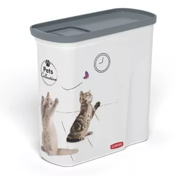 CURVER Pet Life koiran ja kissan ruoan säilytysastia 1,5 kg 2L