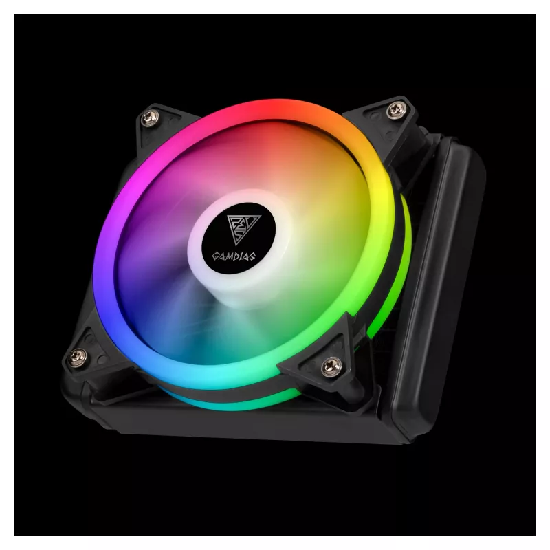 GAMDIAS Chione E2-120 Lite2 ARGB 120mm AIO neste-CPU-jäähdytin