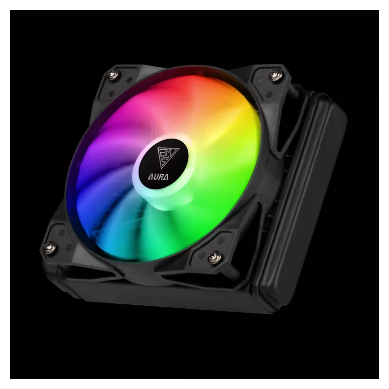 GAMDIAS Aura GL120 120mm ARGB AIO neste-CPU-jäähdytin 16321-01600-30000-G