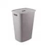 Curver Softex 56L pyykkilaatikko harmaa-ruskea