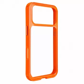 Evelatus Apple iPhone 17 Pro LiveCase hybridikotelo jalustalla PC+TPU oranssi