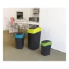 CURVER Flip Bin 9L musta/vihreä jäteastia