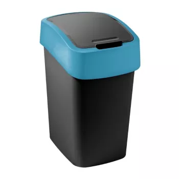 CURVER Flip Bin 9L jäteastia musta sinisellä kannella