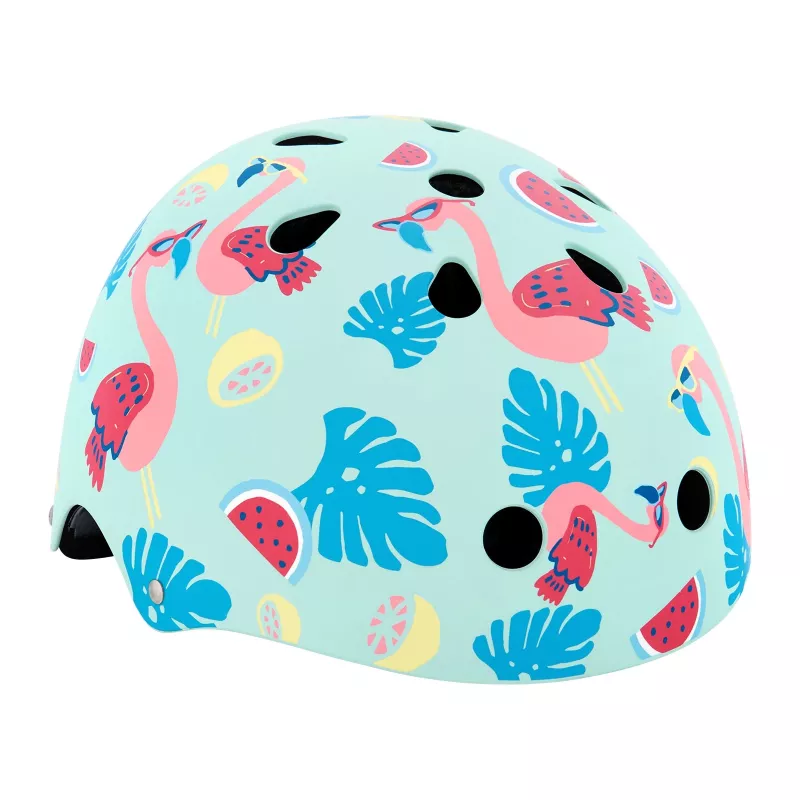 Hornit Flamingo lasten pyöräilykypärä M (53-58 cm) takana LED-valo FLS931