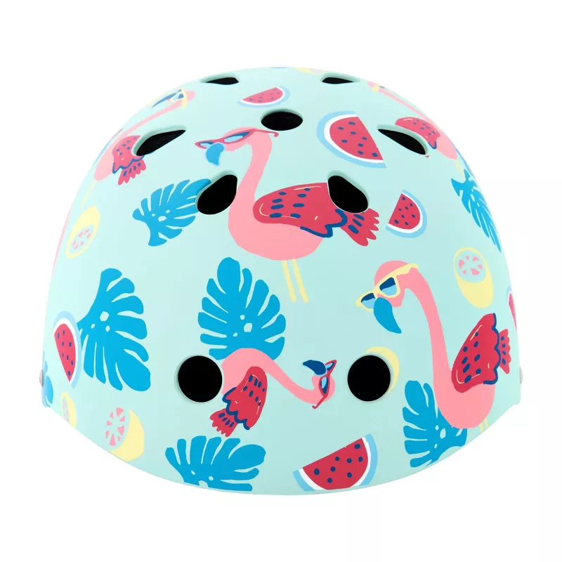 Hornit Flamingo lasten pyöräilykypärä M (53-58 cm) takana LED-valo FLS931