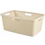 CURVER pyykkikori Jute 46L 59x39x26cm kerma