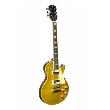 Stagg SEL-STD GOLD sähkökitara - Gold Top