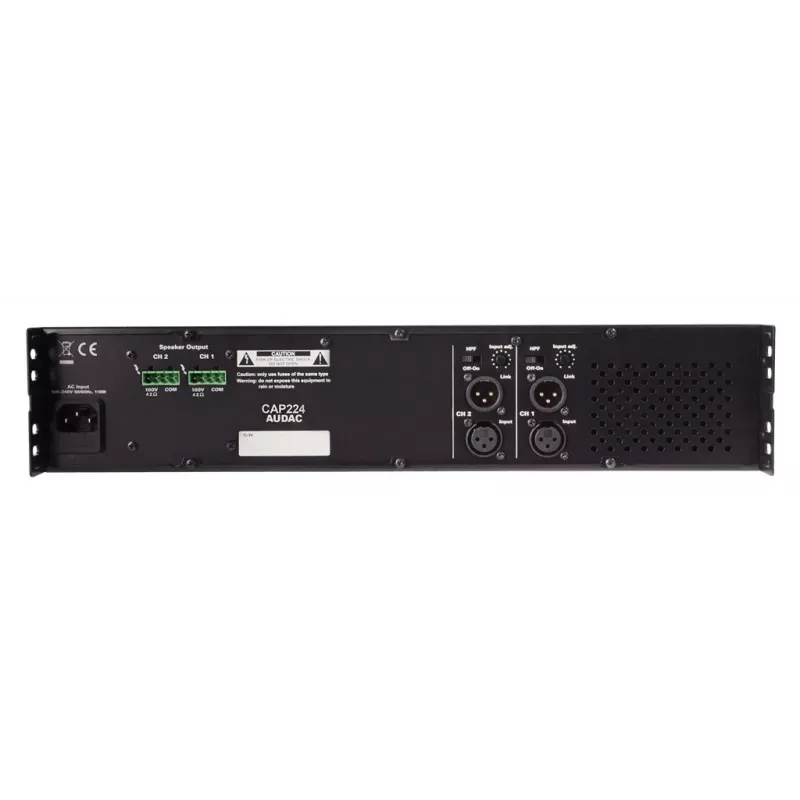 AUDAC CAP224 2.0-kanavainen audiovahvistin