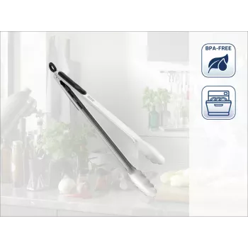 LEIFHEIT keittiö- ja grillipihdit 41cm ruostumaton teräs lukitusmekanismilla