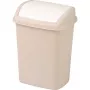 CURVER Dominik 10L heilurikantinen jäteastia, beige, 20x25x36cm