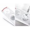 LEIFHEIT munaleikkuri Combi – 2-in-1 munaleikkuri ja munasiivuttaja, valkoinen