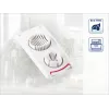 LEIFHEIT munaleikkuri Combi – 2-in-1 munaleikkuri ja munasiivuttaja, valkoinen