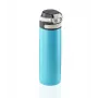LEIFHEIT Thermos Flip 600 ml vaaleansininen tyhjiöeristetty ruostumaton teräspullo