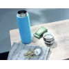 LEIFHEIT Thermos Flip 600 ml vaaleansininen tyhjiöeristetty ruostumaton teräspullo