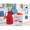 LEIFHEIT Thermos Harmonic punainen tyhjiöeristetty kannu 1,0 l