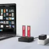 AXAGON ADSA-M2C22L telakka kahdelle M.2 NVMe SSD:lle, USB-C 20Gbps, kloonaustoiminto