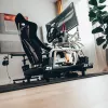 Oplite Cockpit Chassis R8 Fury White Racing Simulator runko