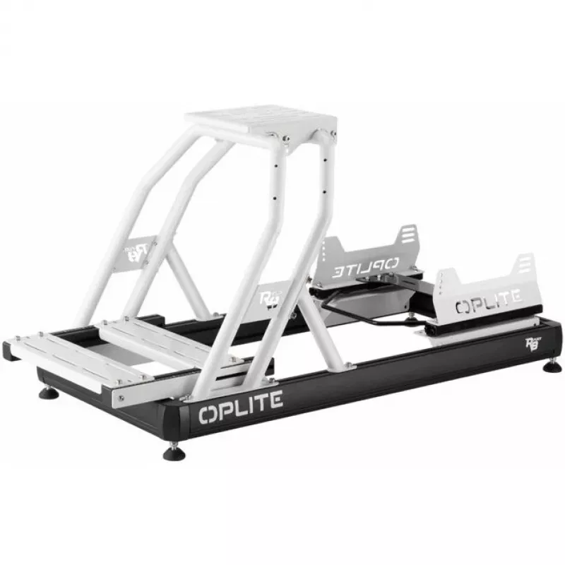 Oplite Cockpit Chassis R8 Fury White Racing Simulator runko