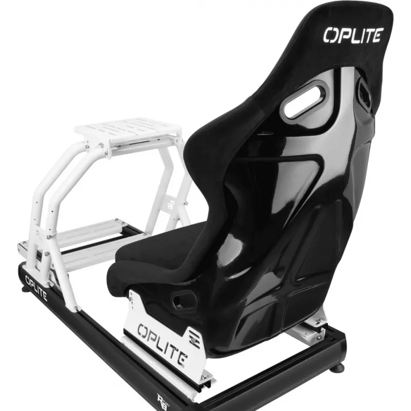 Oplite Cockpit Chassis R8 Fury White Racing Simulator runko