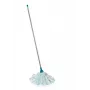 LEIFHEIT Classic siivousmoppi 140 cm teräsvarrella ja imukykyisellä viskoosipäällä