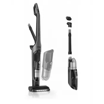 Bosch Flexxo Series 4 BHH4GN28 akkuvartisimuri, 28,8V, 70min käyttöaika, 2-in-1 käsipölynimuri, AllFloor Power Brush, pussiton, musta/antrasiitti