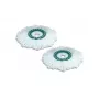 LEIFHEIT Clean Twist Disc Mop varasarja, 2 mikrokuitumoppipäätä, valkoinen