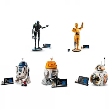 LEGO Star Wars droidipaketti (BB-8, R2-D2, BB-9E) sovellusohjatut robottidroidit