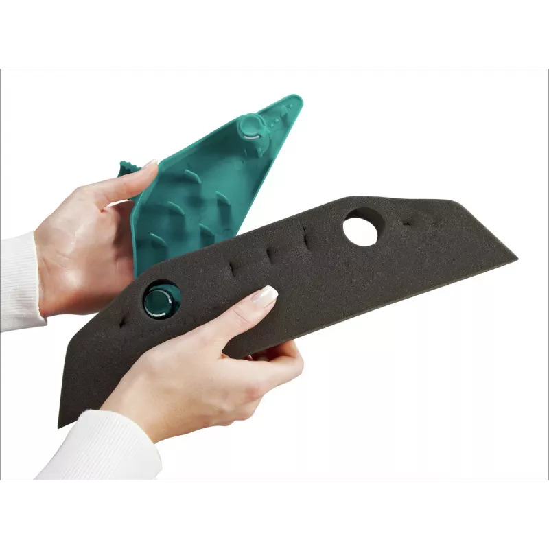 LEIFHEIT varavaahto Soft&Easy lattianpyyhkimeen, 34cm, sininen
