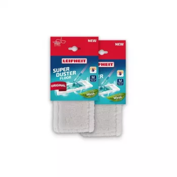 LEIFHEIT varaosapyyhintäliinat 2 kpl SuperDuster Floor M 33 cm