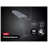 LEIFHEIT Air Board Express M -silityslauta musta 120x38 cm