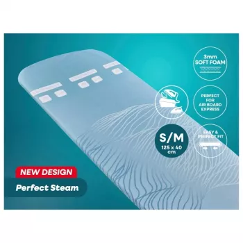 LEIFHEIT silityslaudan päällys Perfect Steam Air Board Express S/M 125x40 cm