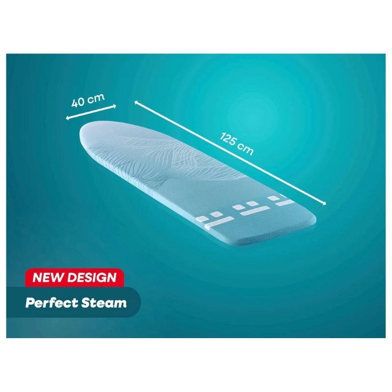LEIFHEIT silityslaudan päällys Perfect Steam Air Board Express S/M 125x40 cm