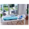 LEIFHEIT Air Board Table Compact -silityslauta 70x30 cm, Thermo-Reflect, taitettava, sininen/valkoinen