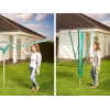 LEIFHEIT pyykkikaruselli Linomatic 600 Deluxe suojuksella