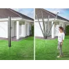 LEIFHEIT Linomatic 500 Plus pyykkikello 50 m hopea/vihreä