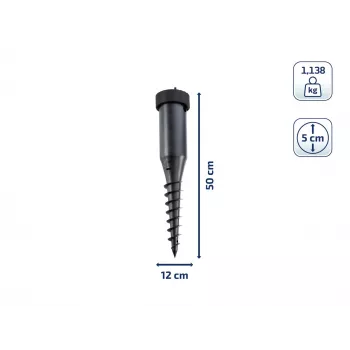 Leifheit Pin keskitys ruuvi-kääntö-joystick