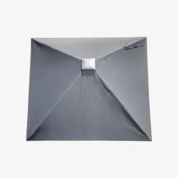 LEIFHEIT Roof LinoProtect 400 pyykkikello suojakatolla, 40 m kuivauspituus, 4 narua, alumiinirunko, hopea/harmaa