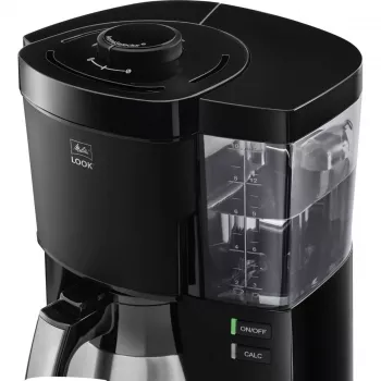 Melitta Look Therm 1025-12 kahvinkeitin, musta