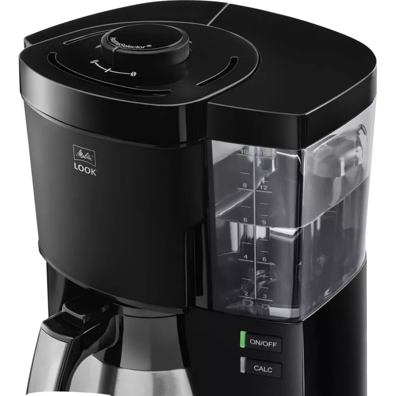 Melitta Look Therm 1025-12 kahvinkeitin, musta